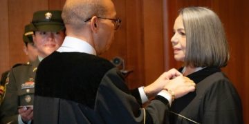 La Corte Suprema de Justicia entrega la toga a nueva magistrada Marirraquel Rodelo Navarro