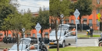 Video | Fleteros en moto atracaron a los ocupantes de un carro en Cundinamarca