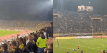 “El Gobierno va a caer”: Venezolanos corearon contra Maduro en el partido de Táchira vs. River