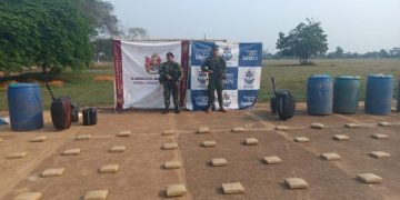 Fuerzas militares incautan marihuana avaluada en más de 6 millones de dólares