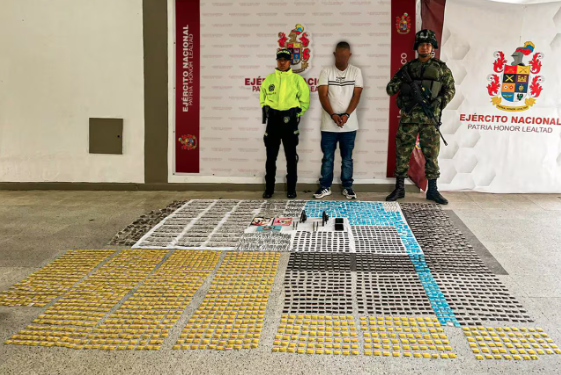 Capturan a líder del Clan del Golfo con gran cantidad de drogas