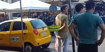 Continúa el proceso de reubicación de vendedores ambulantes en el centro de Barranquilla