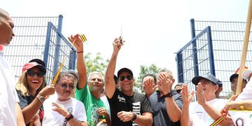La Alcaldía de Barranquilla entregó este sábado un parque y una vía nueva en el barrio Ciudadela 20 de Julio.