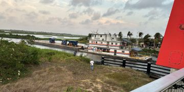 Remolcador desencallado en el caño Las Compañías: Barranquilla retoma su ritmo fluvial