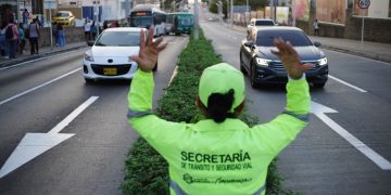 Continúa contraflujo del piloto vial en la carrera 51B entre calles 94 y 84