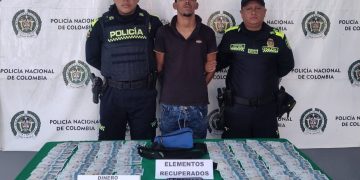 Lo capturan tras robar un celular y dinero en efectivo en el sector de El Boliche, Barranquillita