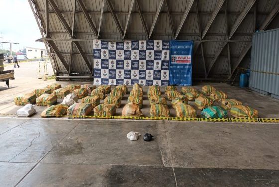 Armada de Colombia interrumpe el transporte de más una tonelada de marihuana