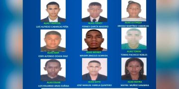 Cartel de los más buscados por la Policía en Bolívar lo conforman 7 hombres y 2 mujeres