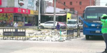 Cierre de vías en Barranquilla por la “operación tapahuecos”