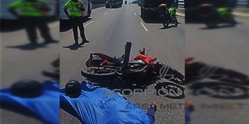 Motociclista muere en accidente cerca del Puente Pumarejo en la vía hacia Barranquilla