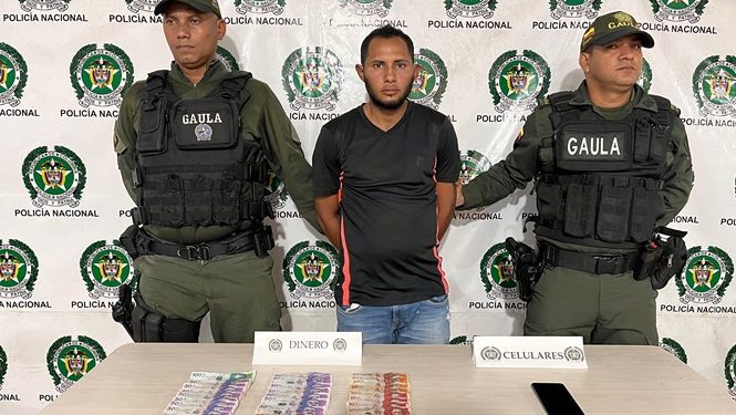 Capturado en el barrio Los Olivos por extorsión, estaría al servicio de ‘Los Costeños’