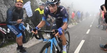 Nairo Quintana llegó segundo en la etapa reina del Giro