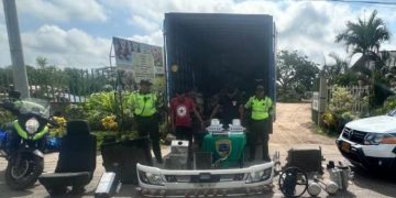 Dos adultos capturados y un adolescente aprehendido por receptación en Sabanagrande, Atlántico