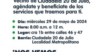 ´Pa’ la calle’, desde la Ciudadela 20 de Julio, con toda la oferta distrital