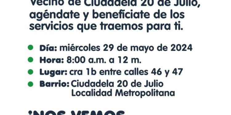 ´Pa’ la calle’, desde la Ciudadela 20 de Julio, con toda la oferta distrital
