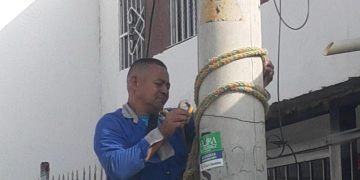 En el barrio ‘Ciudad del Parque’ fue capturado “marañero” por manipulación ilegal de redes eléctricas en Soledad