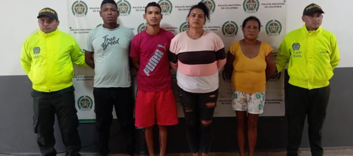 Ellos son ‘Los Quimera’, capturados por ocultar estupefaciente en sus casas en Sabanalarga