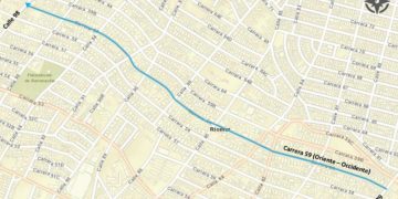 Cambio de sentido vial en la Carrera 59 entre Calles 79 y 98