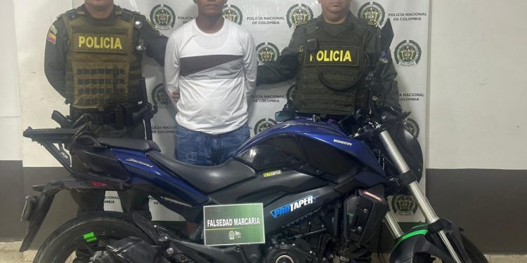 Lo capturan en Tubará por falsedad marcaria