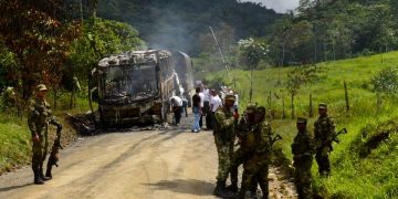 $50 millones por autores de la nueva quema de un bus en Casanare