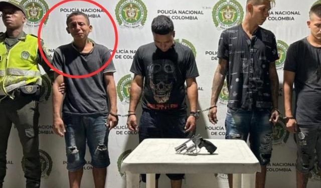 Asaltante fue capturado en su primer hurto y se puso a llorar en Santa Marta