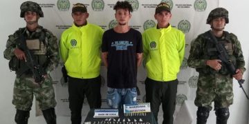 Cayó el “Chamo”, reconocido expendedor de drogas en Magangué quien tenía su vivienda como centro de acopio