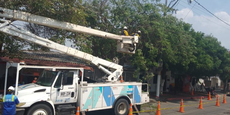 Este martes en estos sectores de Barranquilla y el sur del Atlántico no tendrán servicio de energía