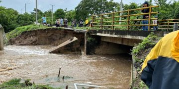 Alerta por otro puente colapsado en la sexta entrada entre Caracolí y Malambo