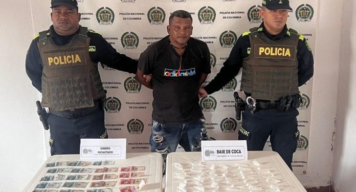 Cayó “Caltrate”, hombre que expendía drogas en el norte de Bolívar