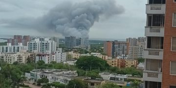 Reportan nueva quema al otro lado del río Magdalena