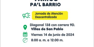 ‘Vamos Pa’l Barrio’ estará en Villas de San Pablo con amplia oferta distrital y servicios para celebrar a los papás