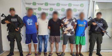 Así fue la captura de cinco presuntos extorsionistas del Clan del Golfo en Córdoba