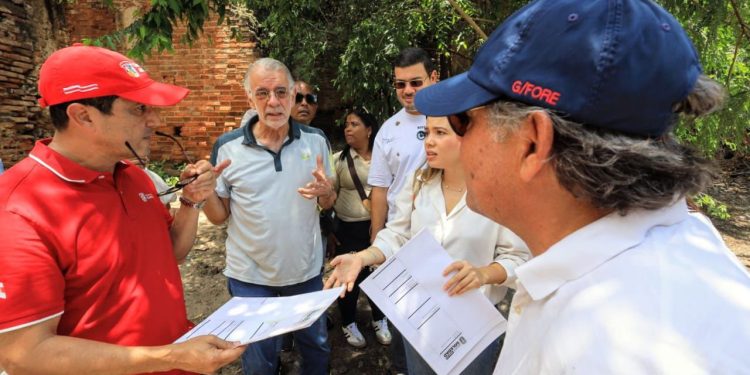 Gobernador Eduardo Verano seguirá renovando el ‘casco antiguo’ de Soledad