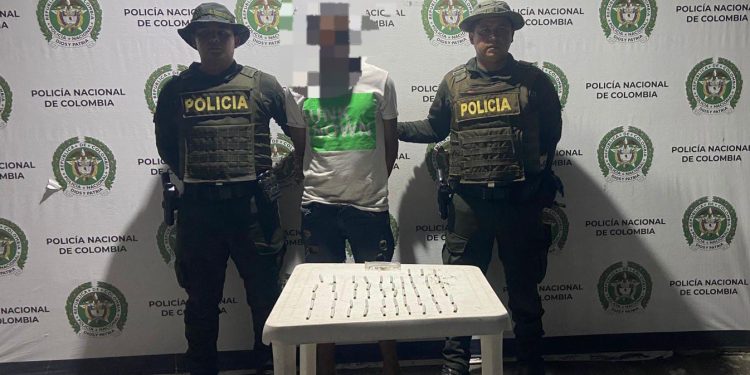 Capturado por tráfico de estupefacientes en el barrio ‘Nueva Mansión’ de Santa Marta
