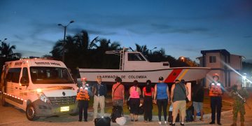 Armada Nacional rescató a 33 migrantes en San Andrés
