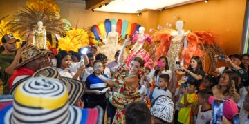 100 niños viven la historia y tradición del Carnaval en el Museo del Carnaval de Barranquilla