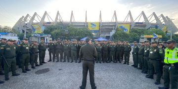 Policía tiene listo el dispositivo de seguridad para el partido de Colombia-Argentina