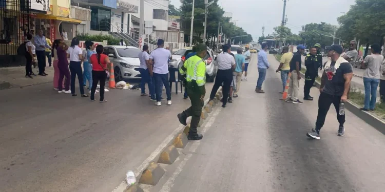No paran las protestas en Barranquilla por deficiencias del servicio de Air-e pese a intervención