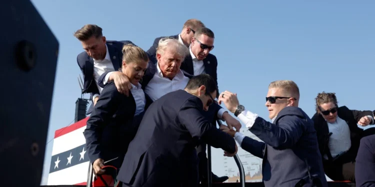Este domingo se registró tiroteo en lugar cercano a donde esaba Donald Trump