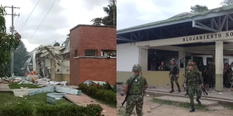 16 militares heridos en atentado terrorista en Arauca