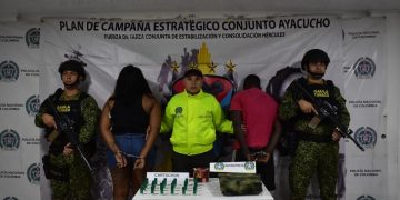 Capturados dos presuntos integrantes del GAO residual frente ‘Iván Ríos’