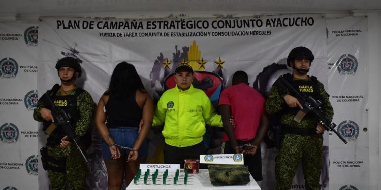 Capturados dos presuntos integrantes del GAO residual frente ‘Iván Ríos’
