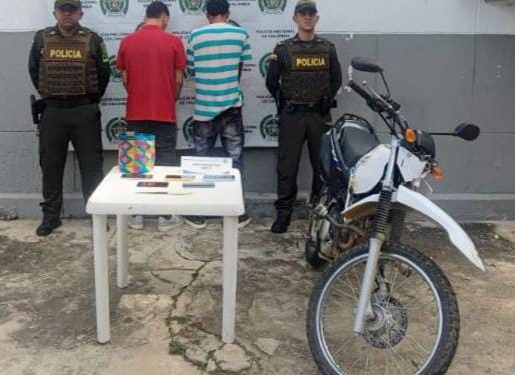 Gracias a la valentía de una auxiliar de policía, se logró frustrar un hurto colectivo en San Jacinto