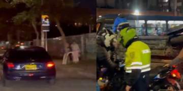 Persecución de película: Hombre arrolló varios motociclistas, incluyendo a policías, en el sur de Bogotá