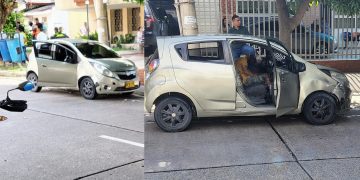 Hombre fue asesinado a tiros dentro de su vehículo en el barrio Colombia al norte de Barranquilla