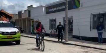 Taquillazo al Banco Agrario con sede en Aracataca, Magdalena