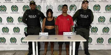 Capturados en el barrio Rebolo de Barranquilla por extorsión en flagrancia