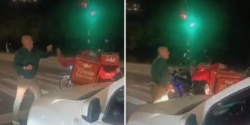 Adulto mayor fue agredido por un domiciliario de Rappi, en el norte de Bogotá