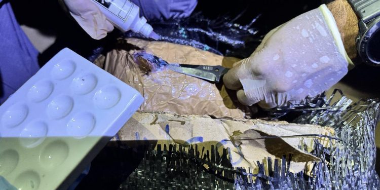 Ejército destruyó laboratorio con más de 2,5 toneladas de cocaína en Nariño
