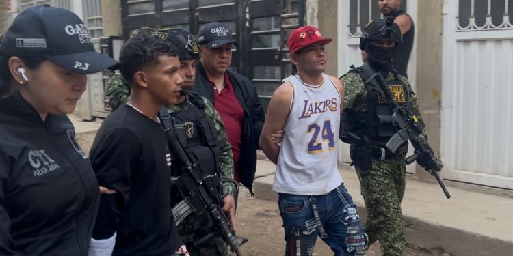Capturados dos miembros del Tren de Aragua en Bosa por extorsión